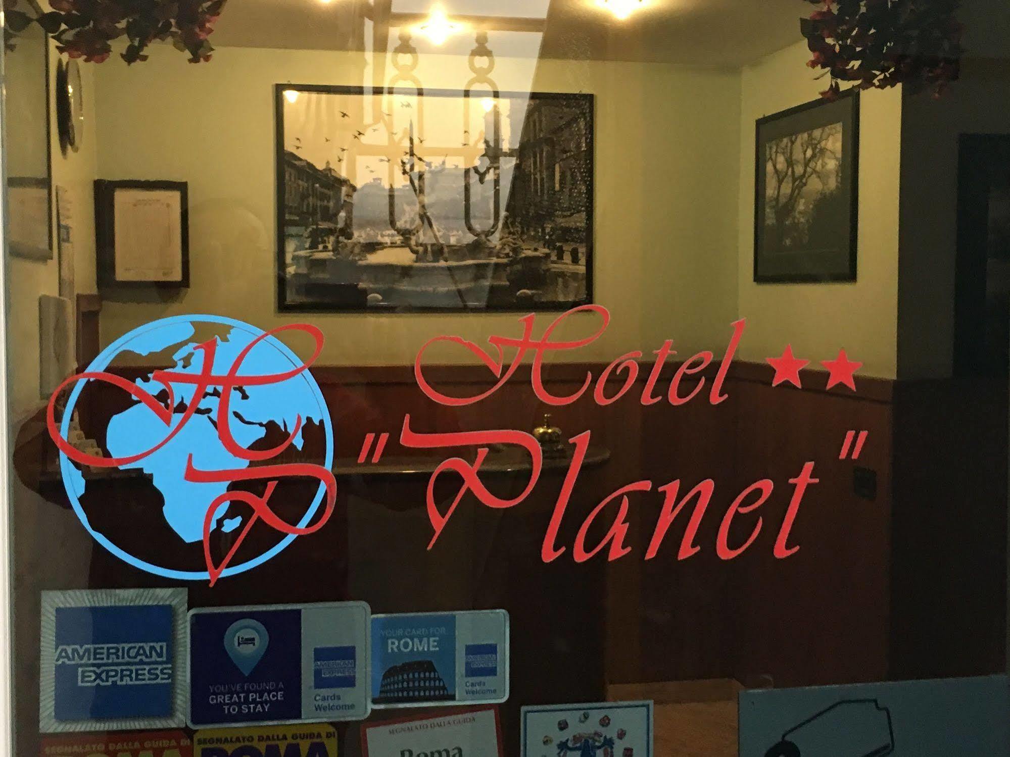 רומא Hotel Planet מראה חיצוני תמונה